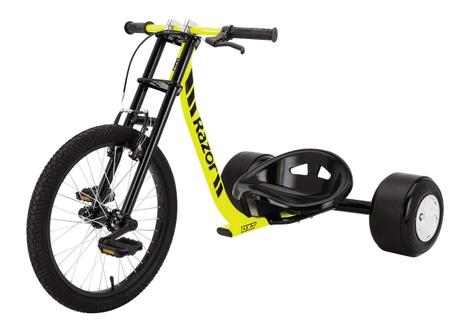 ち*こ様 ドリフトトライク Razor DXT Drift Trike イエロー Drift Trike Razor DXT Yellow para crianças de 14 anos ou mais