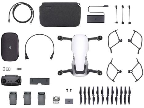 Drone DJI Mavic Air Fly More Combo - Câmera 4K/Ultra HD - Drone