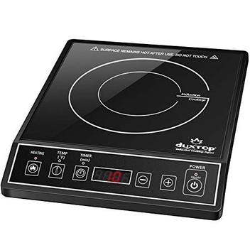 Duxtop Fogão de Indução Portátil 1800W, Preto, com 15 Níveis de ...