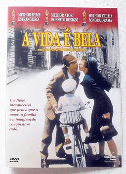 DVD A Vida é Bela - Roberto Benigni - Imagem Filmes - Filmes - Magazine ...