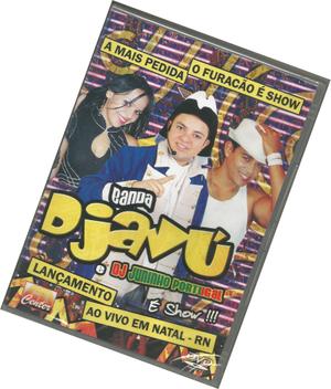 DVD Banda Djavú E Dj Juninho Portugal Ao Vivo Natal RN - CD Center
