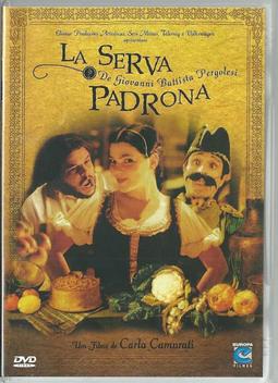 Dvd La Serva Padrona - Giovanni Battista Pergolesi - Europa Filmes ...