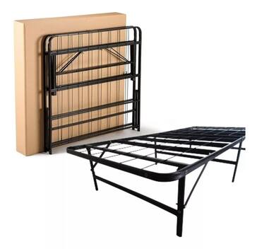Easyboxx Casal Hashigo Base/Box Metálico Dobrável para Colchao - Base ...