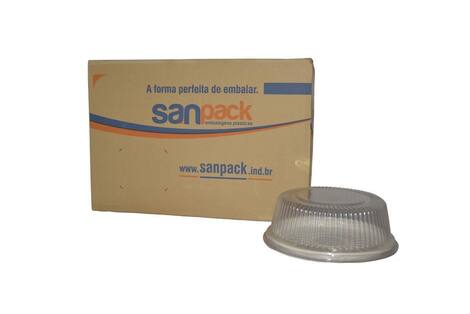 Sanpack Embalagem Bolo Pequena Sanpack S-32 Brm Tampa Média C/100 Pr - Sanpack ...