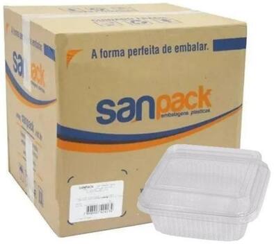 Sanpack Embalagem Quadrado Para Doce Pequeno Sanpack S-641 C/300 - Embalagens ...