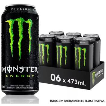 Energético Monster Energy 473 ml Fardo C/6 Unidades - Red Bull Energy ...