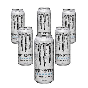 Energetico Monster Energy Drink Fardo Com 6 Latas De 473ml - Bebida ...