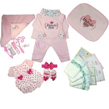 Enxoval Bebê Reborn Realista - 28 Acessórios - Mamãe Reborn - Bonecas ...