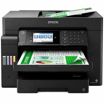 Multifuncional Epson Ecotank C11ch72302 L15150 Jato de Tinta Colorida Usb, Ethernet e Wi-fi Bivolt