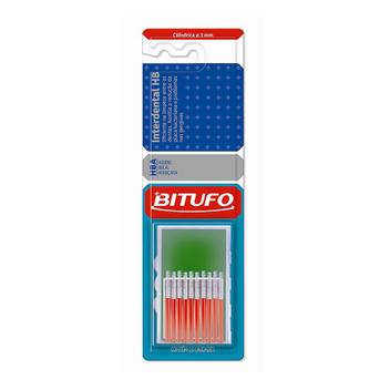 Escova Dental Bitufo Interdental HB Cilíndrica 3mm com 10 Unidades ...