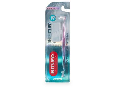 Escova Interdental Bitufo Intertufo Cônica - 3 a 6,2mm com 6 Refis ...