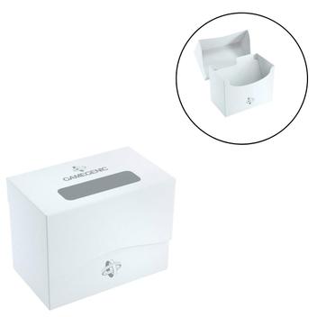 Gamegenic Deck Holder 80+ – Boîte De Rangement Orange Pour 80 Cartes Double-sleeved Avec Rabat 180° Et Séparateur Flex
