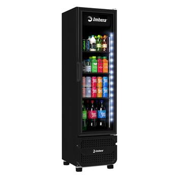 Geladeira/refrigerador 244 Litros 1 Porta Preto Full Black - Imbera Beyond Cooling - Bivolt - Vr08