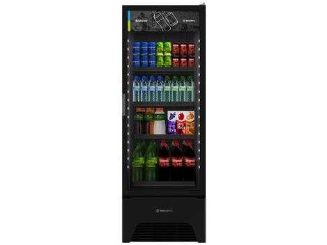 Geladeira/refrigerador 572 Litros 1 Porta Preto Optima - Metalfrio - 110v - Vb52ah