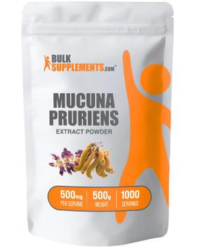 Extrato de Mucuna Pruriens em Pó 500g - BulkSupplements.com ...