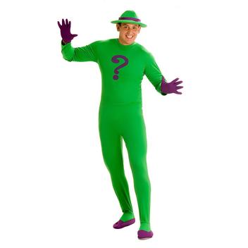 Fantasia de Charada Masculino - Men's Riddler Costume