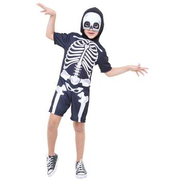 Fantasia Esqueleto Infantil Halloween - Rei Eli Ana - Fantasias para  Crianças - Magazine Luiza