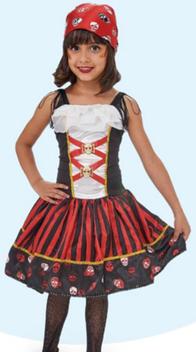 Fantasia Pirata Infantil Masculino C/ Bandana Halloween Festa - B Import -  Fantasias para Crianças - Magazine Luiza