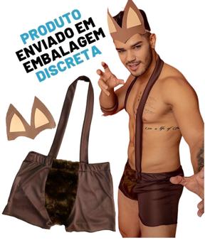 Fantasia Masculina Pirata Cueca Boxer Adulto Lingerie - Veste do 36 ao 44 -  JC Criações - Fantasia - Magazine Luiza