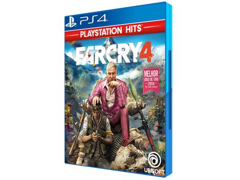 Jogo Far Cry 4 BR (Hits) - PS4 - UBISOFT - Jogos de Ação