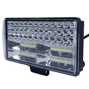Farol Aux Led Retangular 36 Led 252w Alto e baixo 6500k 10.5cm X 14cm X ...