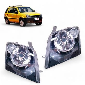 Farol Ecosport 2003 2004 2005 2006 2007 Mascara Negra - FD - Farol de ...