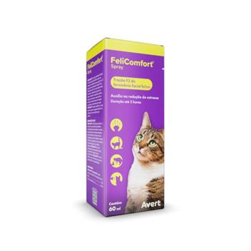Felicomfort Spray 60Ml Efic Para Acalmar Os Gatos Da Avert - Otológico ...
