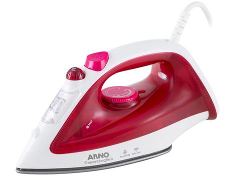 Ferro de Passar Roupa a Vapor Arno Essentialgliss Rosa e Branco - Ferro ...