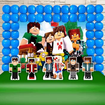 Festa Aniversário Roblox Decoração cenários Kit Ouro - Impakto Visual - Kit  Decoração de Festa - Magazine Luiza