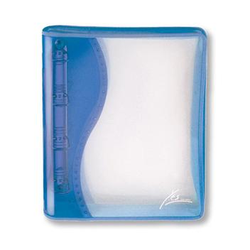 Fichário com zíper transparente Fichário com zíper transparente