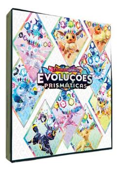 Fichário Evolucoes Prismaticas Eevee Pokémon Sem Folha Pasta ...