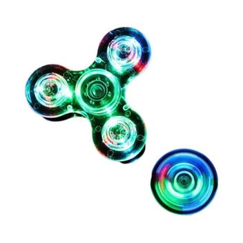Fidget Spinner LED Luminoso - Brinquedo Brilha no Escuro para Alívio do ...