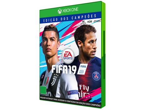 Mídia Física Fifa 19 Xbox One Edição dos Campeões 4k UltraHd