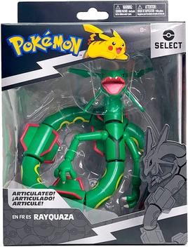 Brinquedo Boneco Pokemon Select Rayquaza Articulado 2673