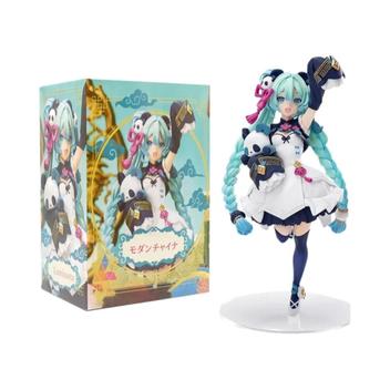 Figura de Ação Anime Hatsune Miku Panda - 18cm - PVC
