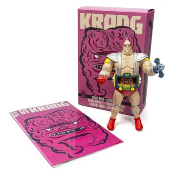 Figura de Ação TMNT Krang - Loyal Subjects - 20cm - + HQ - Livros