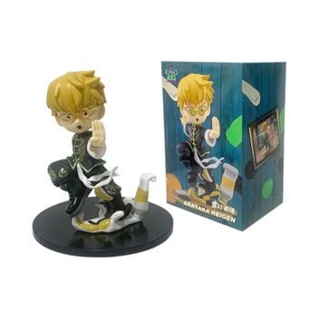 Figuras De Peluche Kageyama Shigeo, Reigen Y Dimple De Anime - Set De 3, Estilo Abstracto, Algodón PP, 7 Y 28 Cm