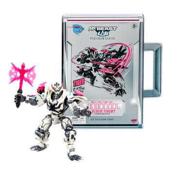 Figura de colecionador MRBEAST LAB Platinum Series Tiger 16,5 cm