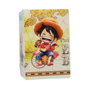 Figuras De Ação De Anime One Piece De 13cm, Luffy, Sanji, Zoro Sentados ...