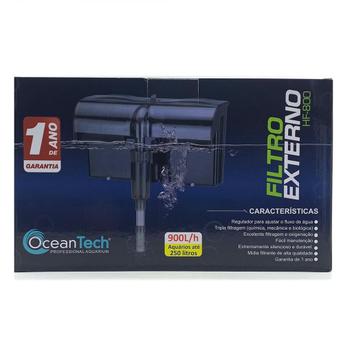 Filtro Externo Oceantech HF800 Aquário 250L Vazão 900L/H OCEAN TECH