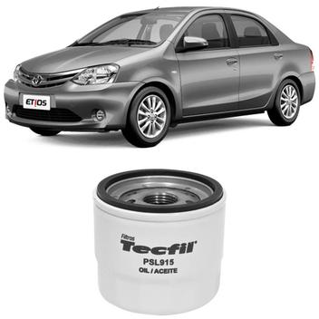 Filtro Óleo Toyota Etios 1.3 1.5 2013 a 2015 Tecfil - Filtro de Óleo ...