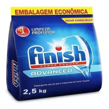 Finish Detergente Em Pó Para Lava Louças Advanced 2,5kg - FINISHI ...