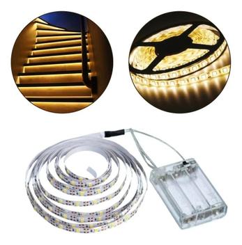 Fio Fita Led Adesiva Pilha Iluminação Decoração Luz Quente - Fita de ...
