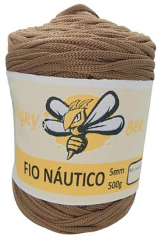 Fio Náutico Premium Poliéster 5Mm 500G Trico Croche Marrom 2 - Angry ...