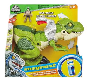 Fisher Price Imaginext Jurassic World T Rex Mega Mordida - Mattel ...