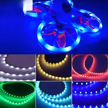 Fita LED Dream Color Não Impermeável Para FPV Racing RC Mini Drone Emax ...