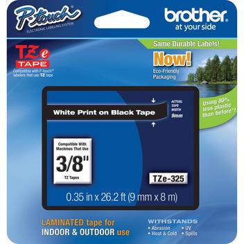 Fita para Etiquetadora Brother P-Touch TZE-325 (9mm x 8m) - Original ...
