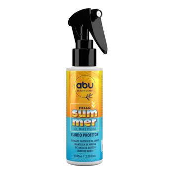 Fluido Verão Protetor Para Cabelos Sol Mar E Piscina 100ml - Abu ...