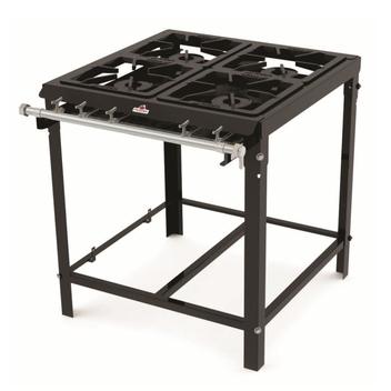 Fogão 4 Bocas Progas Preto - Pms-400n