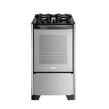Fogão 4 Bocas Dako Magister Style Inox Mesa em Vidro - Bivolt - 300002159